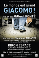 � LE MONDE EST GRAND, GIACOMO ! �