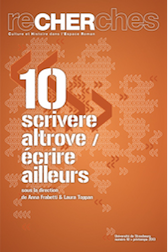 SCRIVERE ALTROVE / �CRIRE AILLEURS 