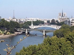 LA SEINE VUE DEN HAUT