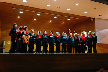 CONCERT DE LA CHORALE SONO SOLO CANZONETTE A MADRID