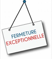 FERMETURE EXCEPTIONNELLE DE L’ACCUEIL DU CCI