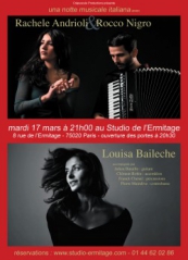 RACHELE ANDRIOLI & ROCCO NIGRO - LOUISA BAILECHE