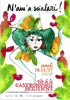 FÊTE DE LA GASTRONOMIE SICILIENNE À PARIS 