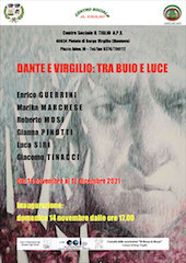 MOSTRA “DANTE E VIRGILIO: TRA BUIO E LUCE” AL TIGLIO DI PIETOLE 